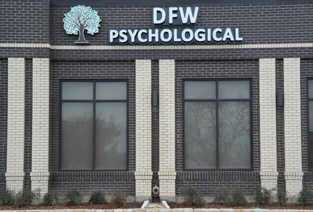 Burleson location sign2 - DFW Psychological